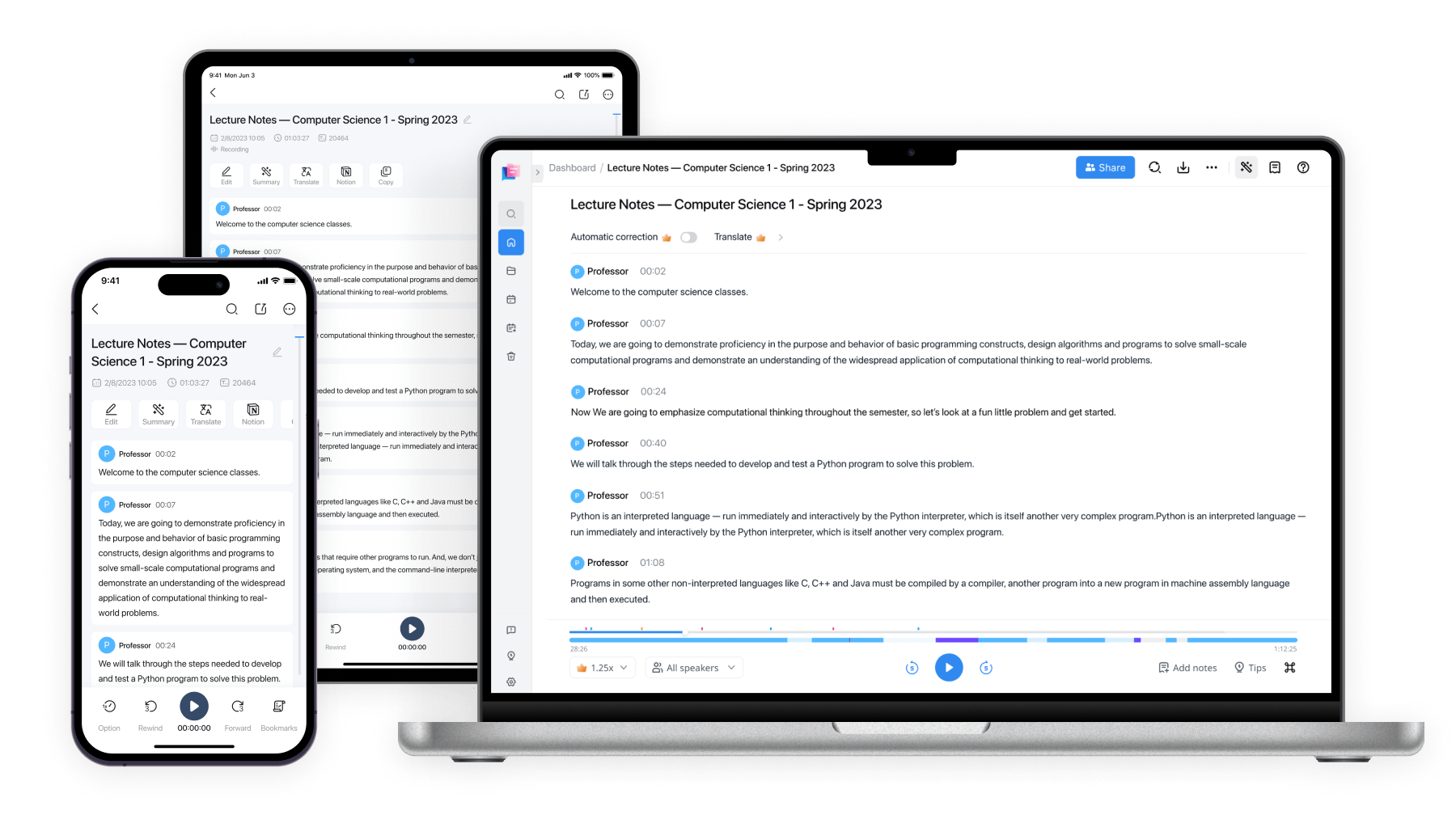 Start Using Notta Video Summarizer Today